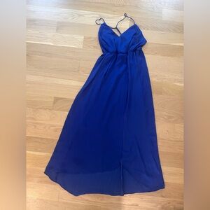 Mahina Royal Blue Maxi Dress